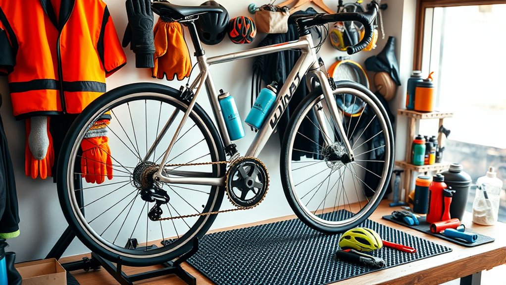 prepare bike gear for all seasons