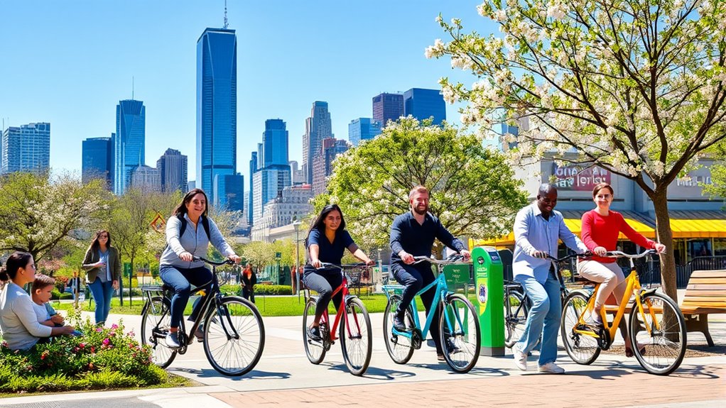 promote equitable bike access