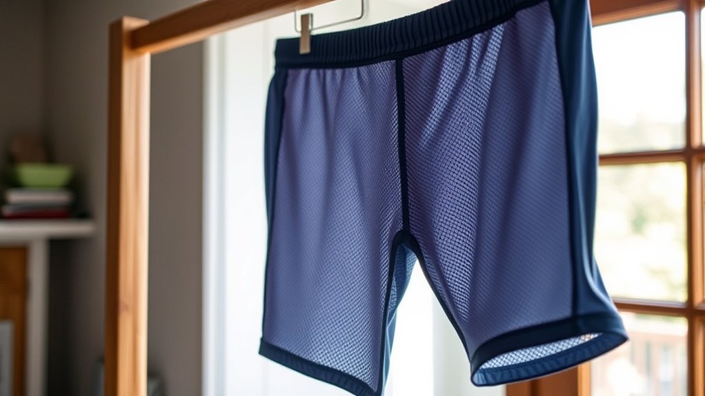 proper air drying preserves fabric