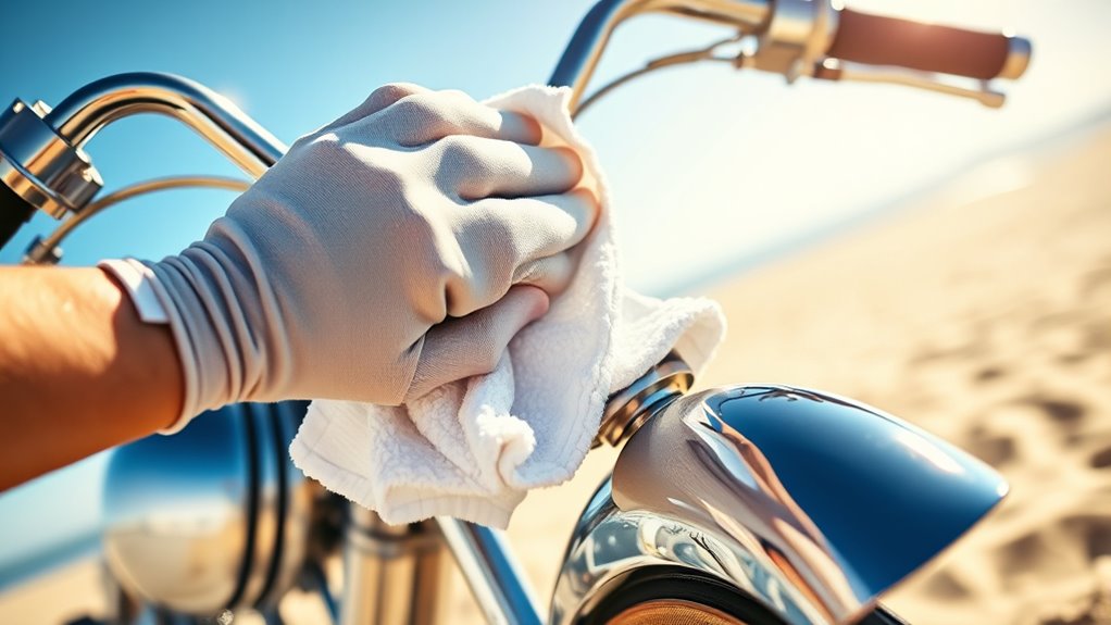 regular chrome cleaning techniques