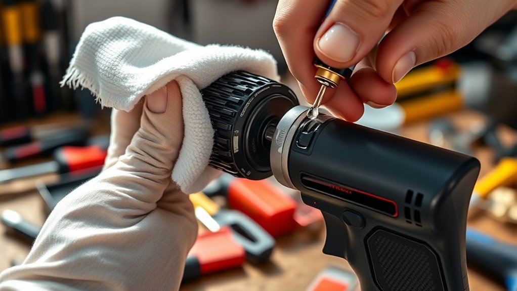regular power tool maintenance