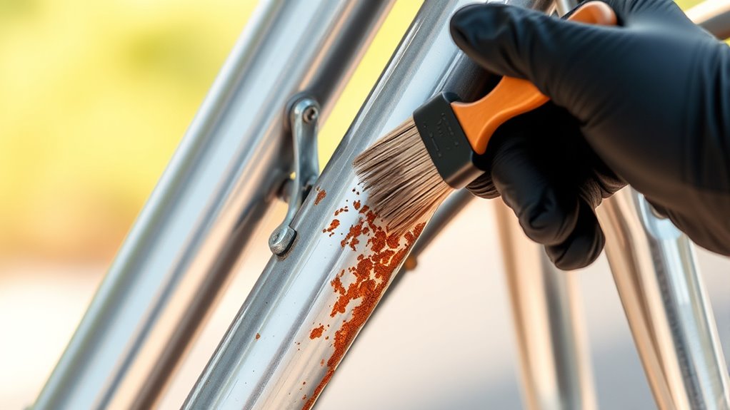 remove bike rust effectively