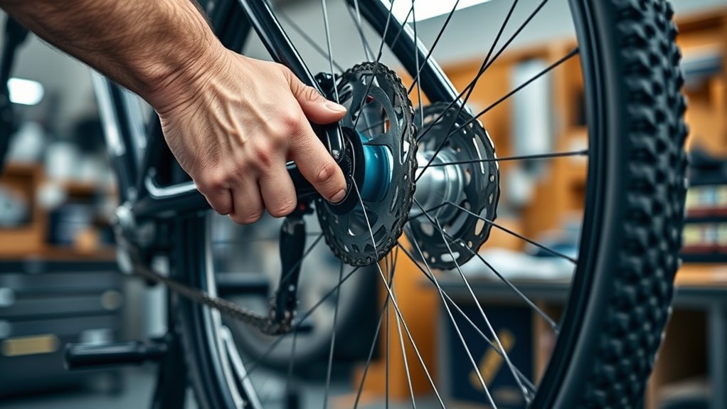 remove wheel and components