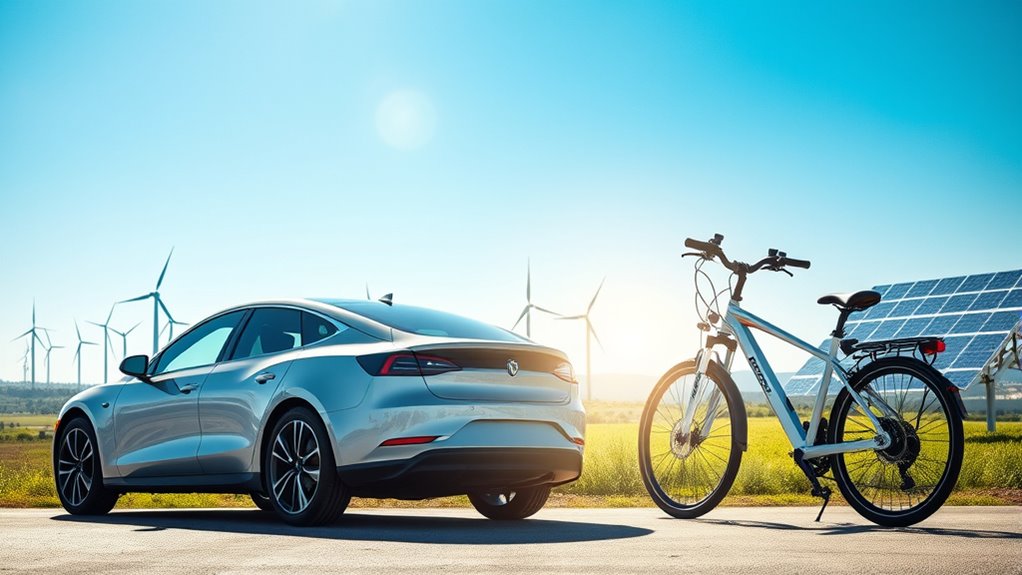 renewable energy reduces emissions