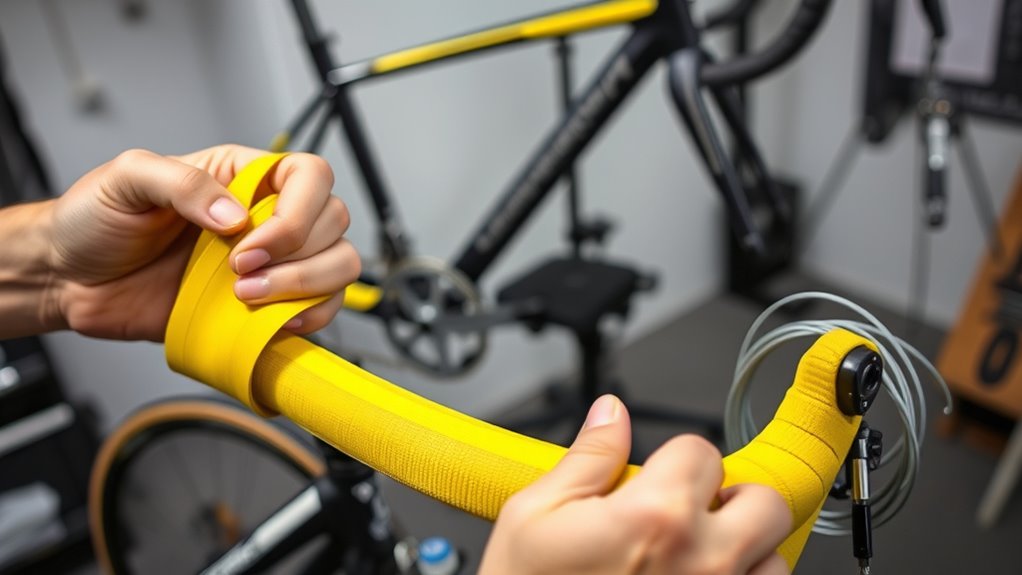 replace cables rewrap handlebar