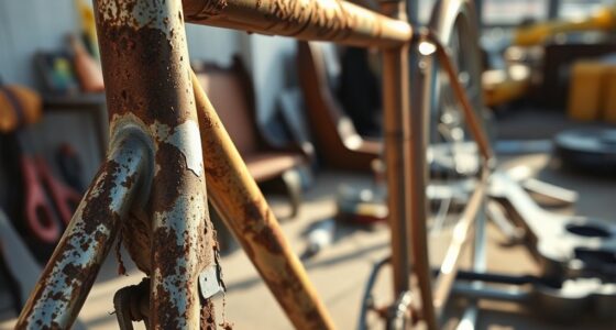 restoring vintage rusted steel