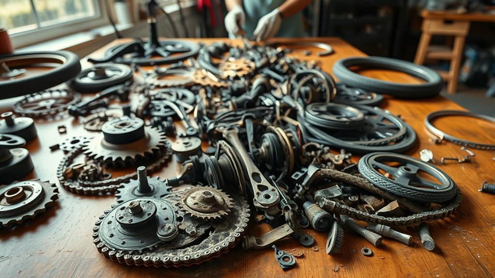 reuse bike parts responsibly