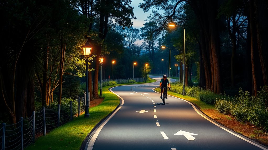 safe cycling trail guidance