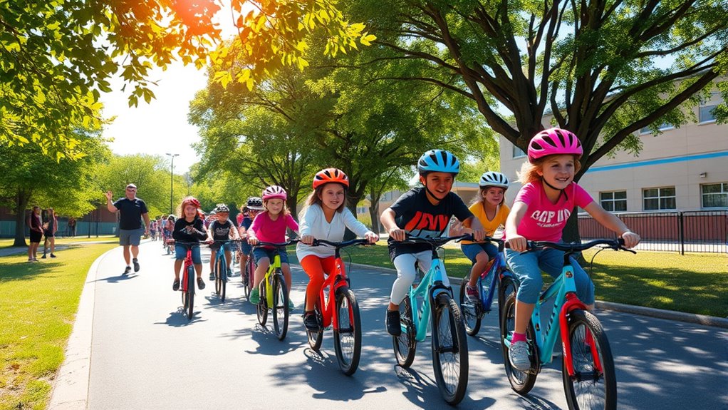 school cycling programs improve health