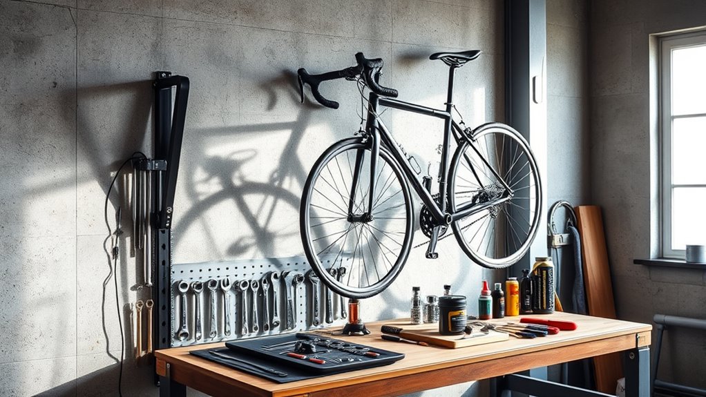 secure durable bike support