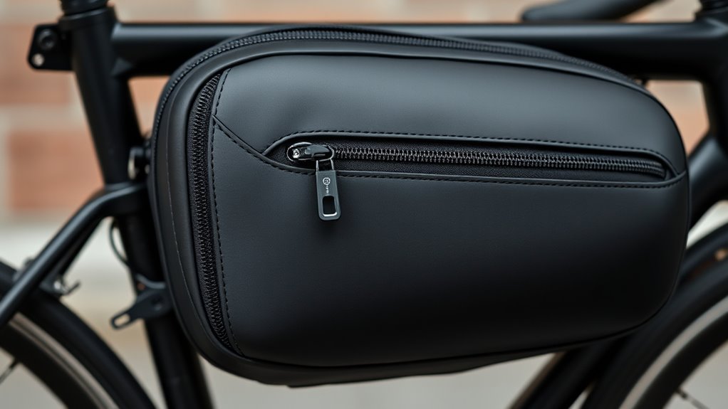 secure low profile cycling bags