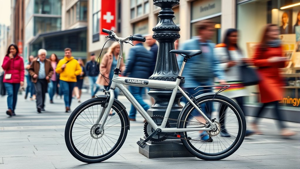 secure portable bike storage