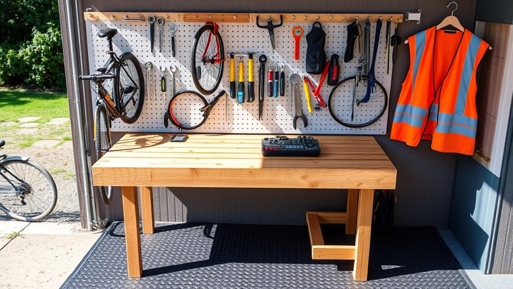 secure stable safe bike station