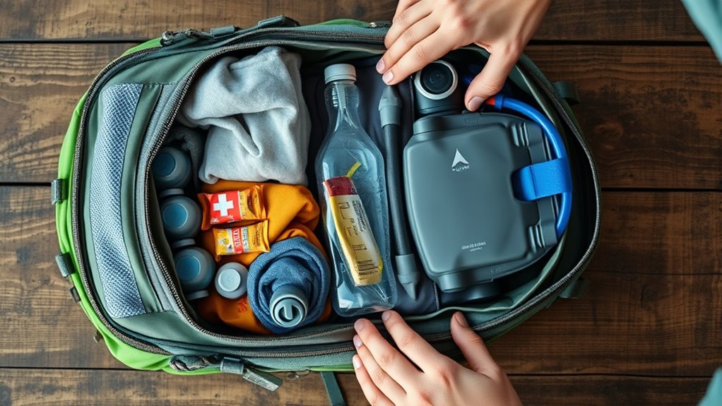 smart hydration packing techniques