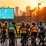 social media and cycling communities