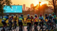 social media and cycling communities