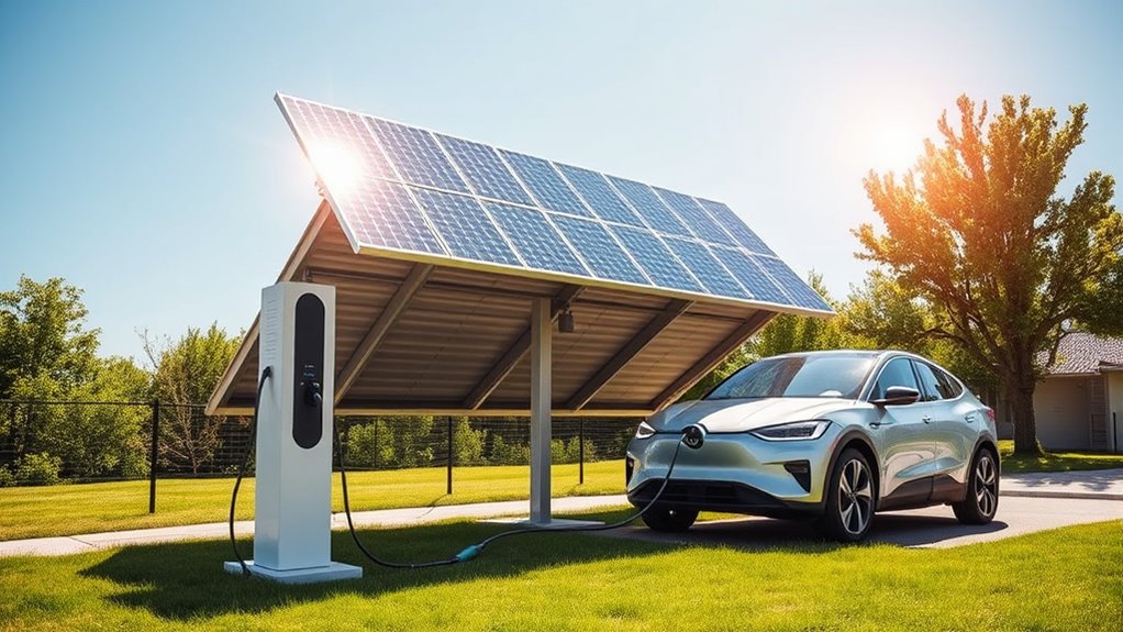 solar ev charging benefits