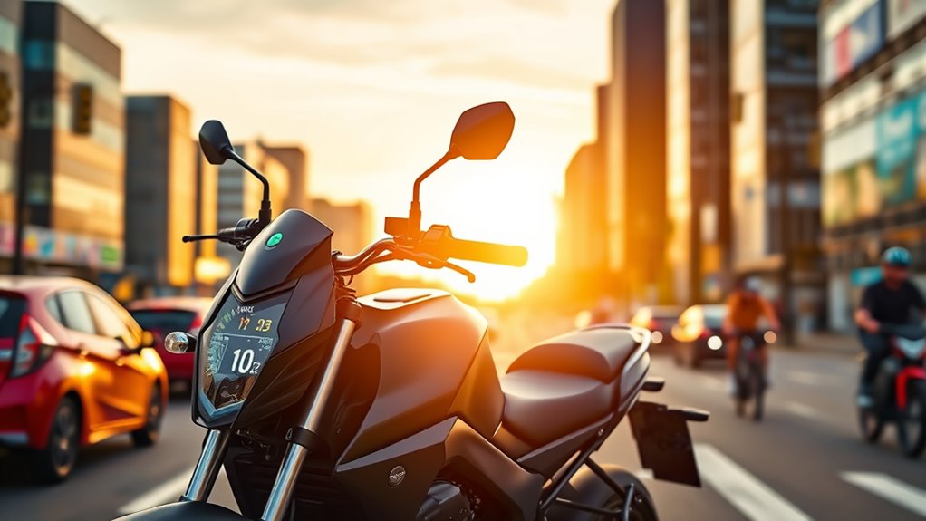 speed impacts e motorbike range