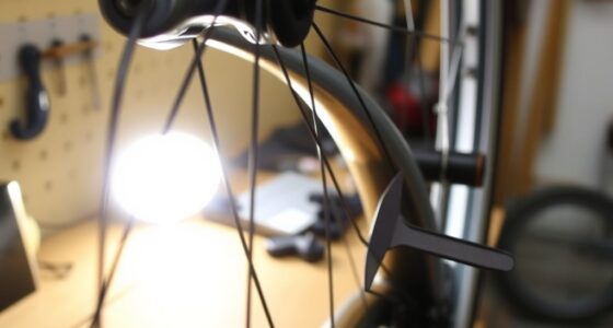 straighten a bent wheel