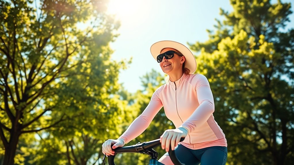 stylish sun safe riding gear