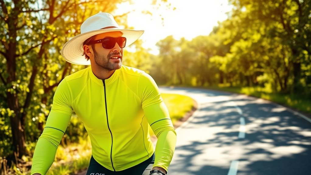 sun safe riding apparel