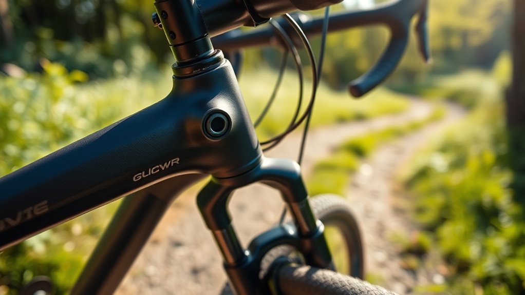 suspension stems improve gravel comfort