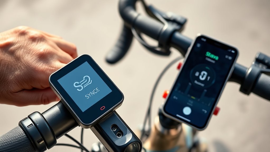 sync bike data automatically