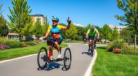 technology improves cycling adaptability