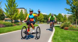 technology improves cycling adaptability