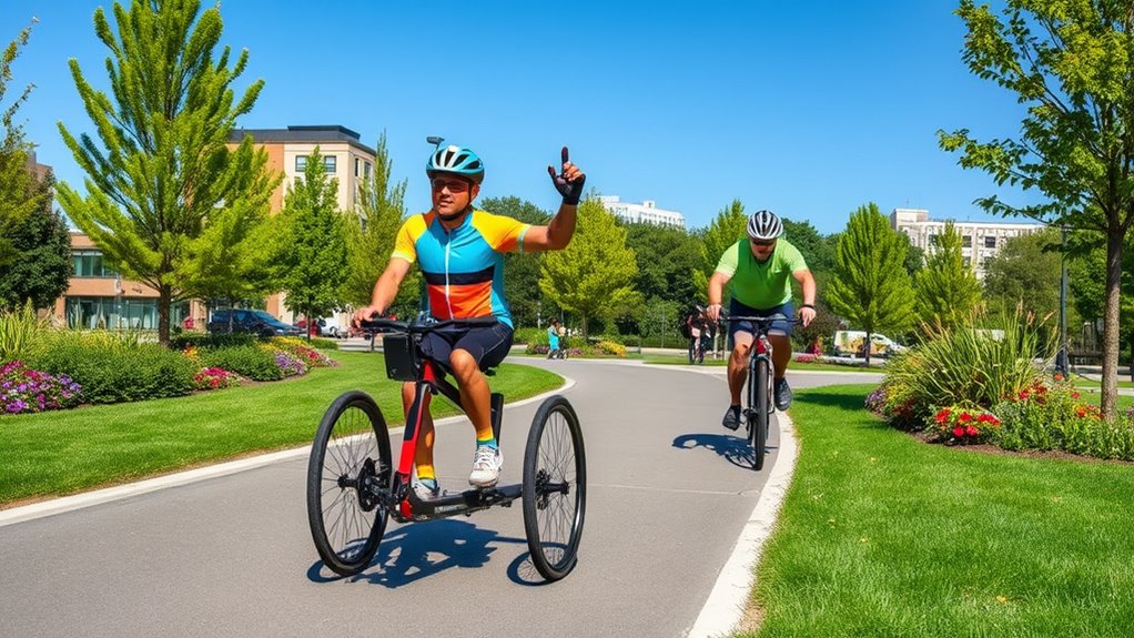 technology improves cycling adaptability