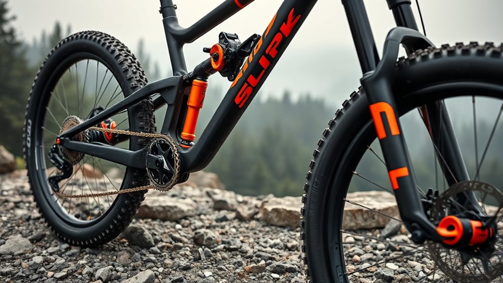 terrain specific bike adjustments