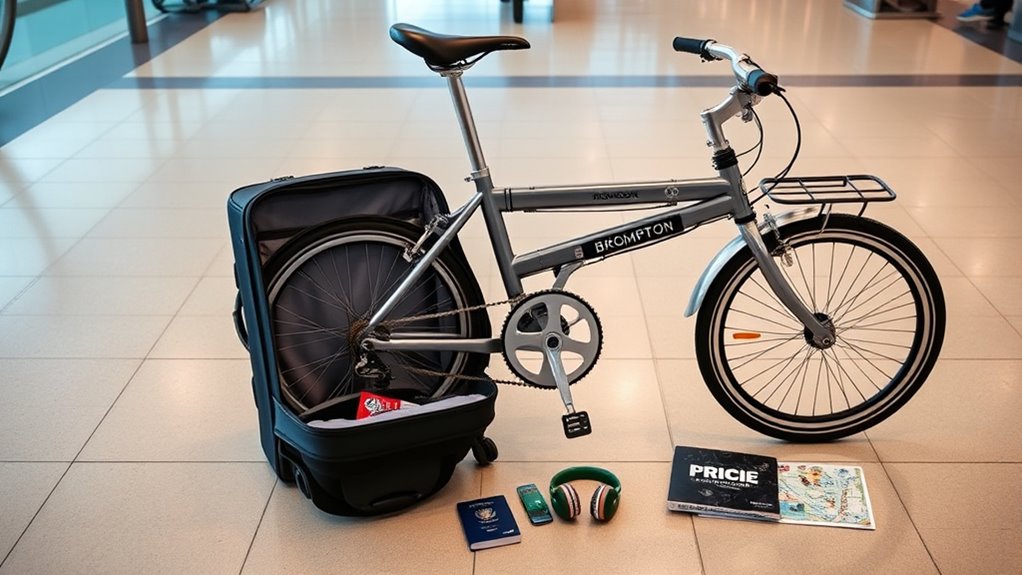 travel friendly brompton tips