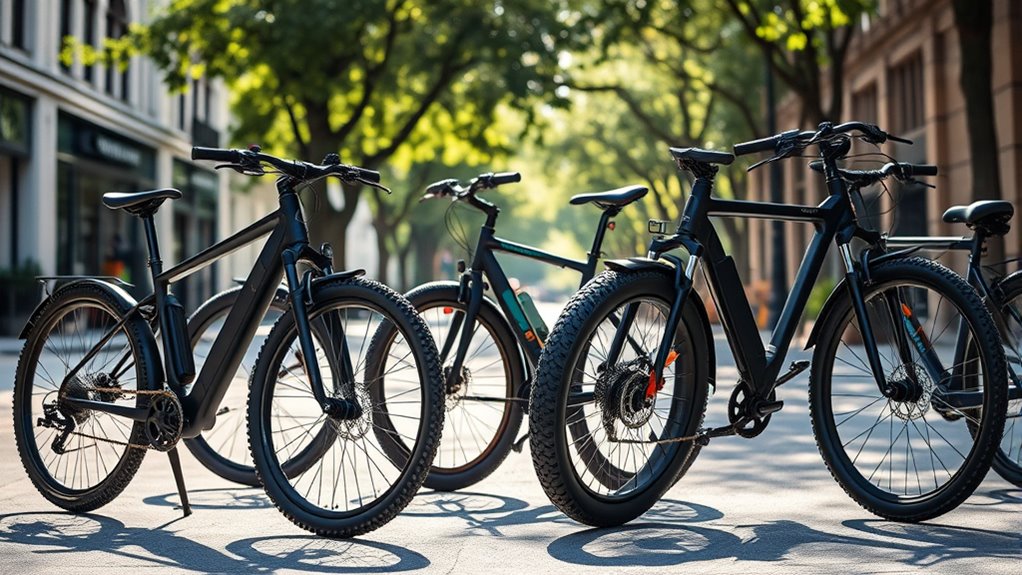 types of e bike classes