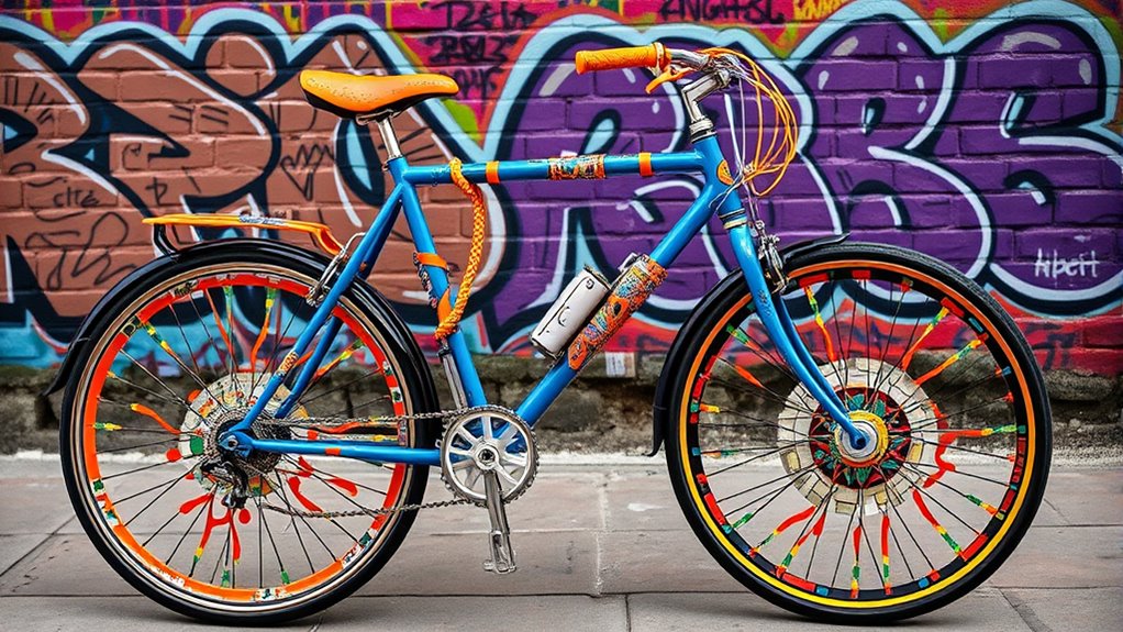 upcycle bike art planning