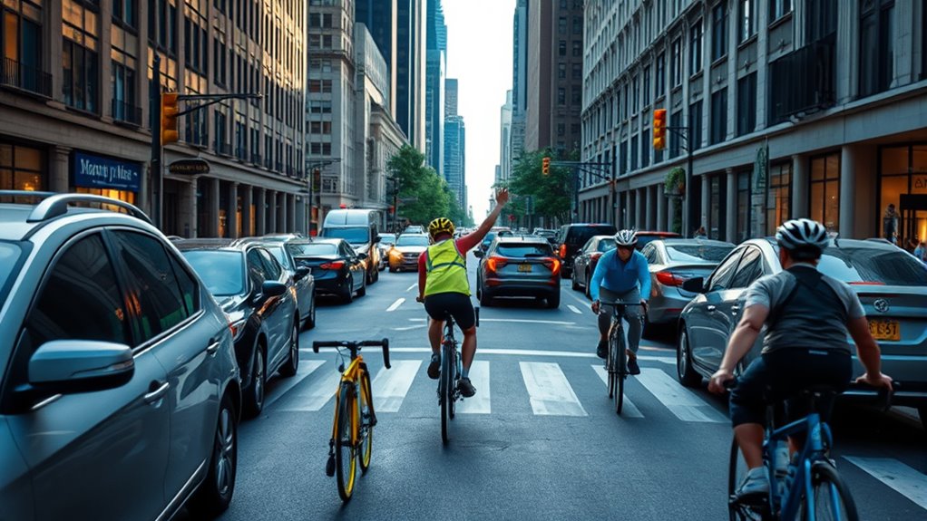 urban cycling hazard awareness
