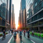 urban cycling influences city planning