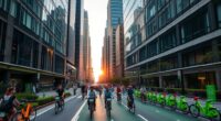 urban cycling influences city planning