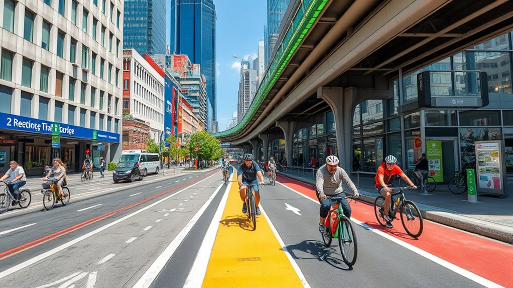 urban cycling infrastructure expansion