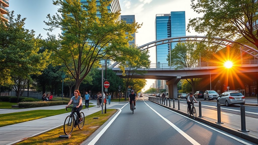 urban cycling infrastructure innovations