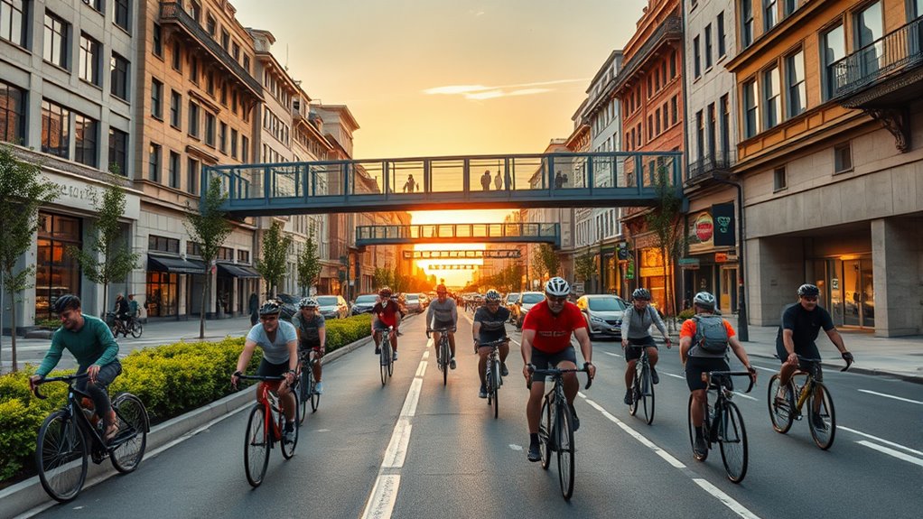 urban cycling revival and infrastructure