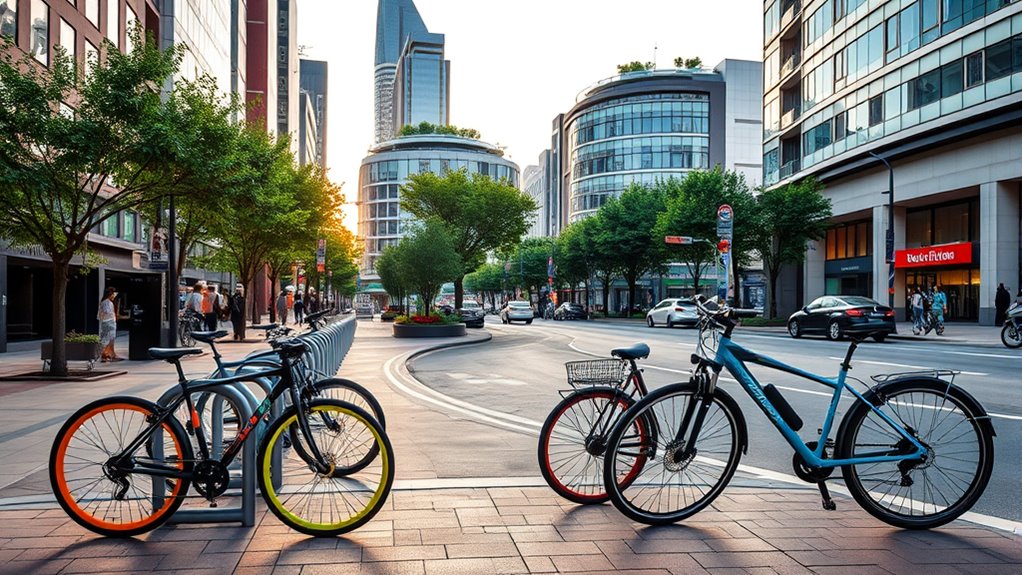 urban design promotes cycling