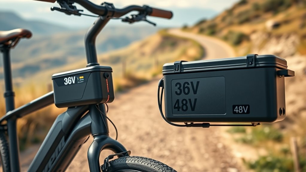 voltage increases riding range