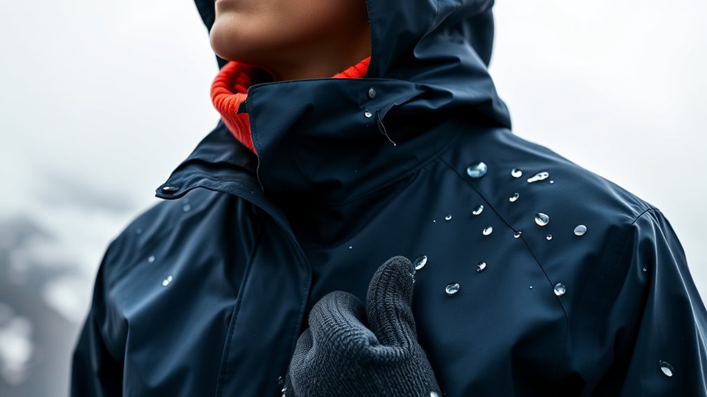 waterproof breathable outer layers