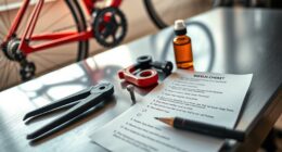 weekly bike maintenance tasks