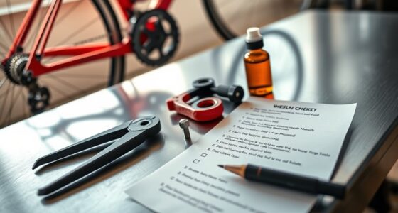 weekly bike maintenance tasks