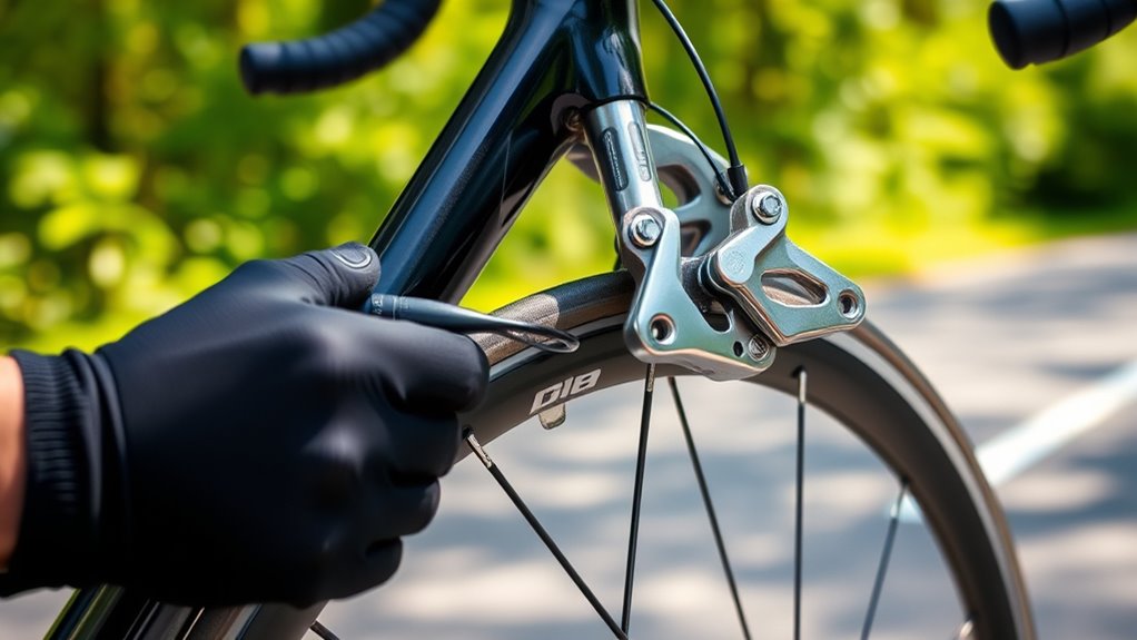 bike brake adjustment tips