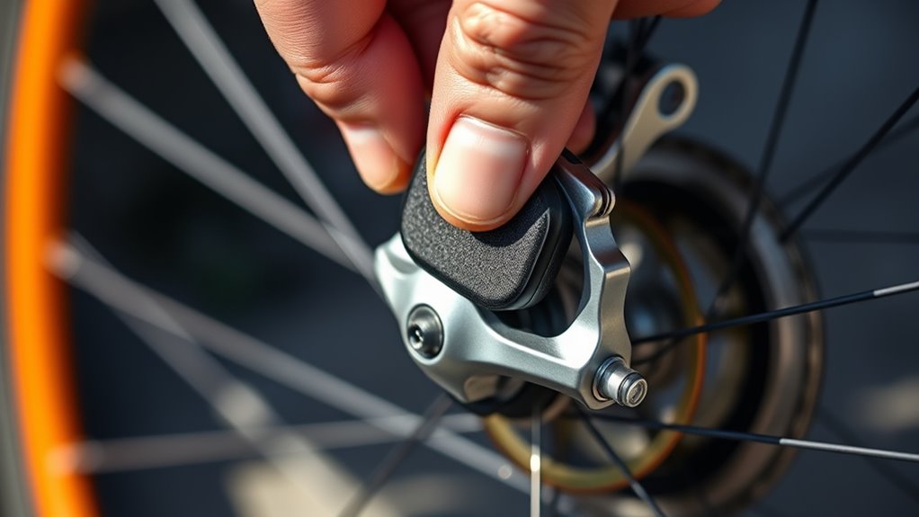 bike brake pad replacement