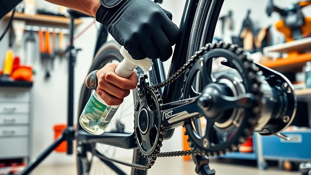 bike cleaning and lubrication