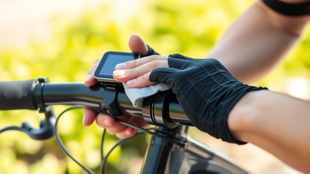 bike maintenance and cleaning