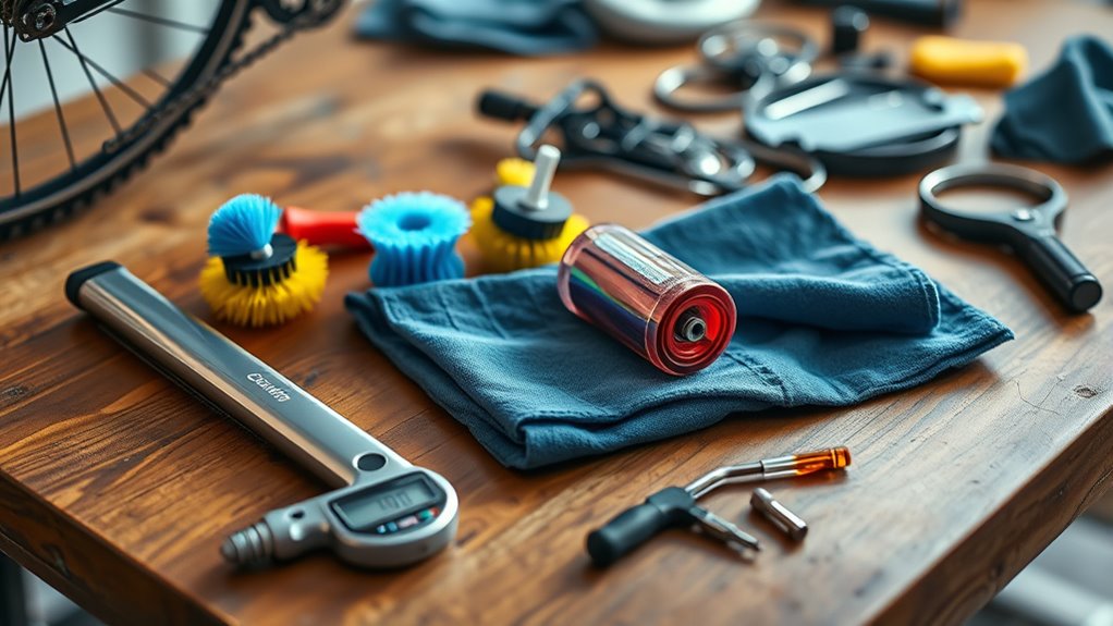 bike maintenance essential supplies
